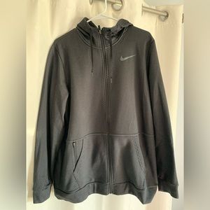 Black/Grey Nike Full Zip Hoodie